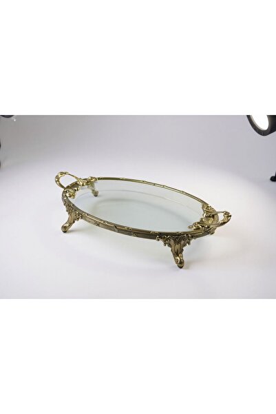 ROY KING CLASSY OVAL SUNUM TABAK ANTİK 21*36 CM