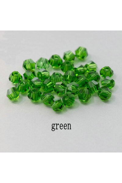 Choice27 4mm buy 1 get 1 free green Buy 1 And Get 1 Free 4mm Shiny Crystal Be...