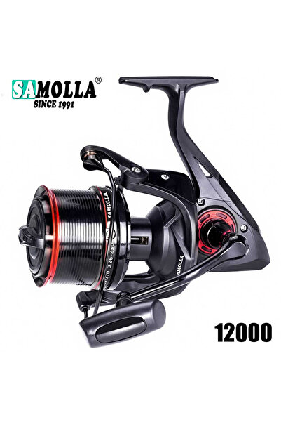 Choice1 بكرة صيد دوارة BLACK 12000، 12+1 محامل كروية، سرعة عالية، نسبة تروس 4...