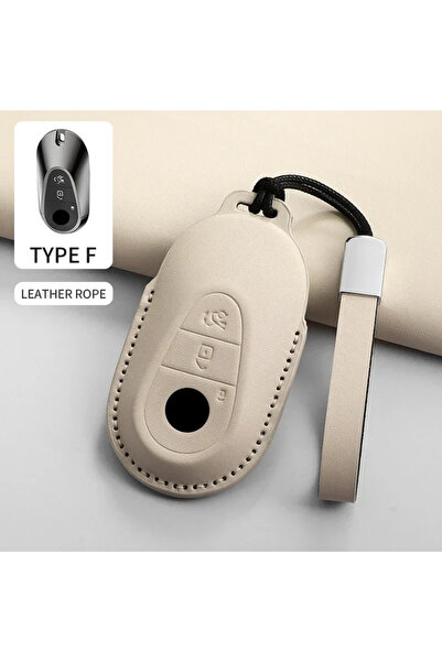 Choice13 Beige D2 Car Key Case Cover for Mercedes Benz A B C E G S Class GLS ...