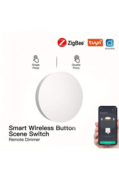 Choice3 Zigbee white ZigBee Button Scene Switch Intelligent Linkage Smart Swi...
