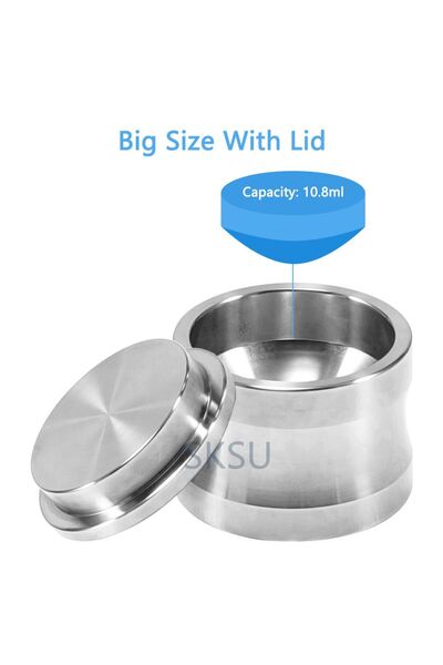 Choice1 وعاء خلط مسحوق عظام الأسنان مع غطاء، أداة لزراعة الأسنان، كوب مسحوق ا...