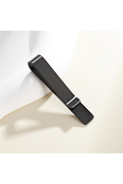 Choice4 مشبك ورق معدني أسود صغير (قطعة واحدة) لدفتر الملاحظات، أداة فاصلة للك...