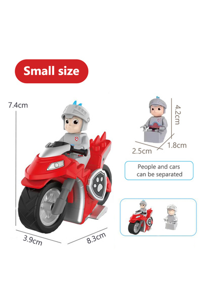 Choice3 01 Genuine Paw Patrol Building Blk Toys Captain Ryder Rescue Knights ...