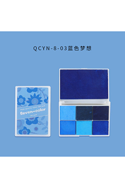 Choice6 مجموعة من 8 علب تحتوي على سبعة ألوان من الطين المائي للطباعة، مناسبة ...