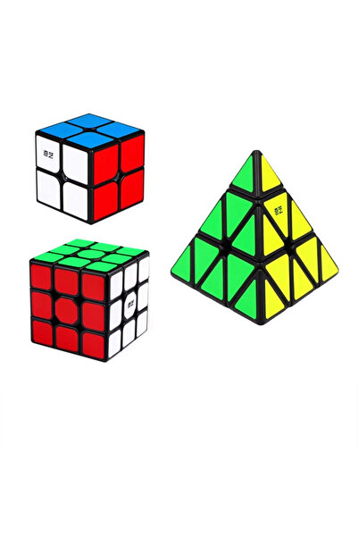 Choice18 مكعب تشي يي السحري الهرمي 2x2 و3x3، مكعب تشي يي السحري الفضائي 2x2 و...