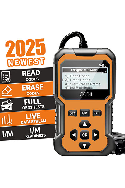 Choice3 Yellow Car Obd2 Scanner Diagnostic Tool Code Reader Engine Fault Code...