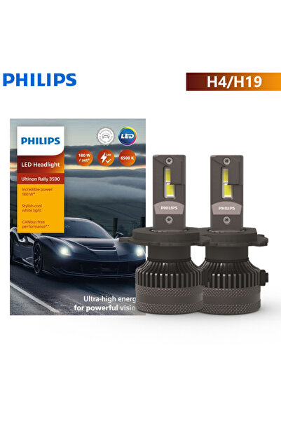 Choice4 مصباح أمامي للسيارة من فيليبس H4، طراز فيليبس ألتينون رالي 3590 LED، ...