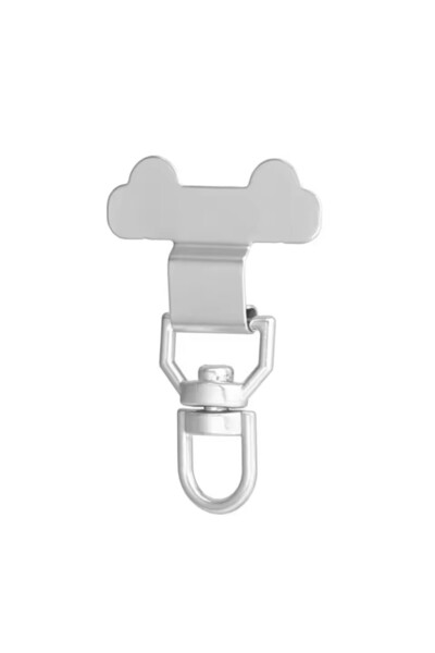 Choice9 A- Metal Silver Upgrated 360 Rotatable Stainless Steel Phone Tether T...