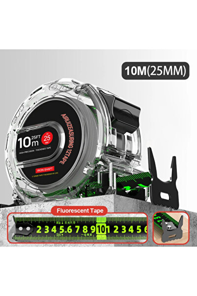choice2 شريط قياس متري 10 أمتار × 25 ملم (5/7.5/10 أمتار) ذاتي اللصق، مصنوع م...