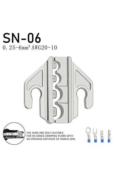 Choice كماشة تجعيد ذات 6 فكوك، مصنوعة من سبيكة معدنية، موديلات 2546B، 58B، 02...