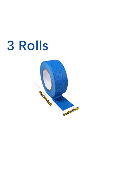 Choice6 شريط لاصق للطلاء، 2 سم × 20 م - 3 لفات/مجموعة، متعدد الأسطح، سهل الإز...