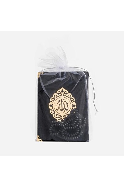 Hayrat Neşriyat Rose Scented Prayer Beads + Yasin Gift Set (Bag Size, Lafzatu...