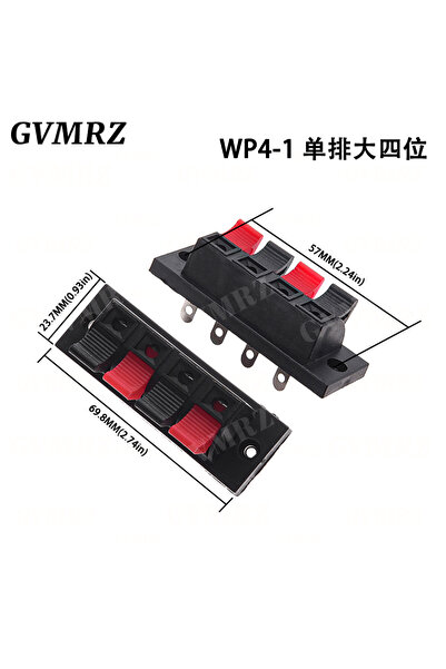 Choice4 4-مواضع 3 5 قطع موصل بلاستيكي 2/4/6/8/12 موضع طرفي دفع مقبس زنبركي مك...