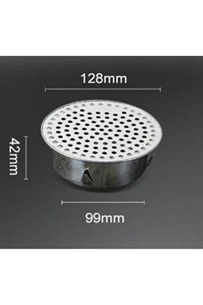 Choice4 110 tubes Stainless Steel Drain Cover Round Hole Drain Filter with In...