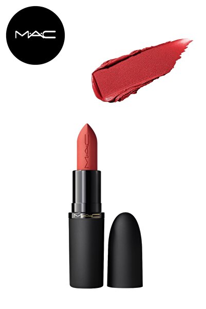 M.A.C أحمر شفاه ماتي مع تأثير ضبابي، مرطب لمدة 10 ساعات، خفيف الوزن