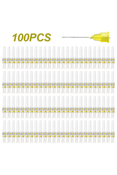 Choice ١٠٠ إبرة قلم بلازما، مقاس ٠٫٣ × ٢١ مم، إبر بديلة لقلم البلازما، مناسبة...