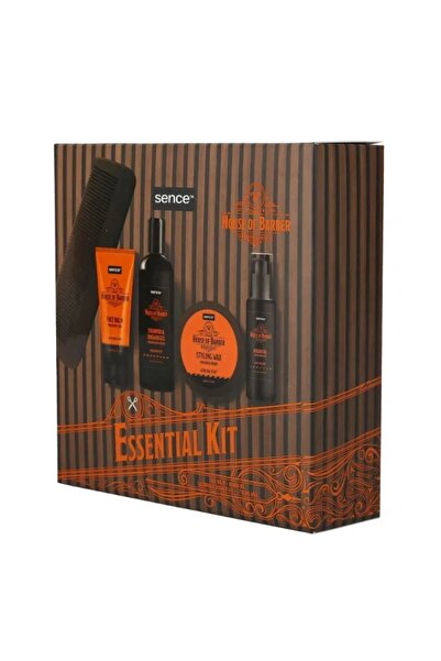 SENCE House of Barber Essential Kit Gift Set for Men, Hair and Beard Care