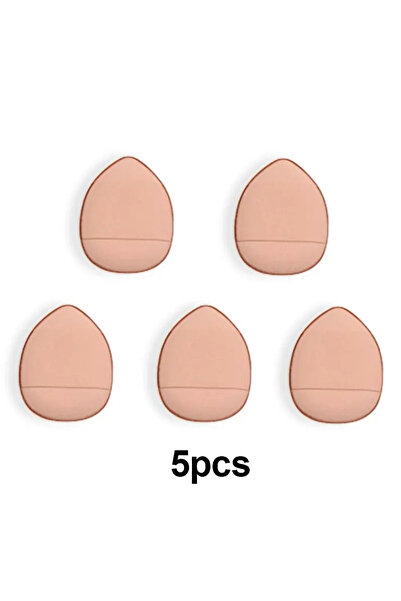 Choice 5 brown in bag 5/10Pcs Mini Finger Puff Foundation Small Air Cushion P...