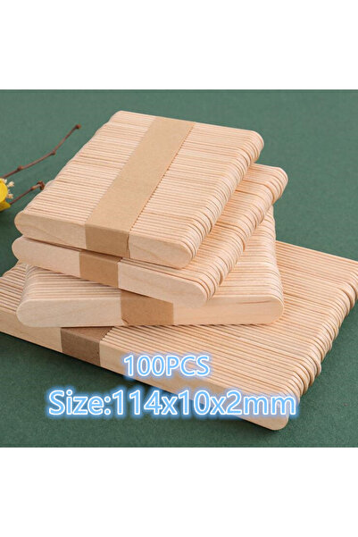 Choice1 ١٠٠ قطعة، ٥٠/١٠٠/١٥٠ قطعة، أعواد خلط طلاء خشبية بطول ١١.٤ سم، مناسبة ...
