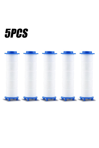 Choice5 5 قطع 50 قطعة فلتر رأس دش بديل لإزالة الكلور/الفلورايد/الماء العسر/الكلس