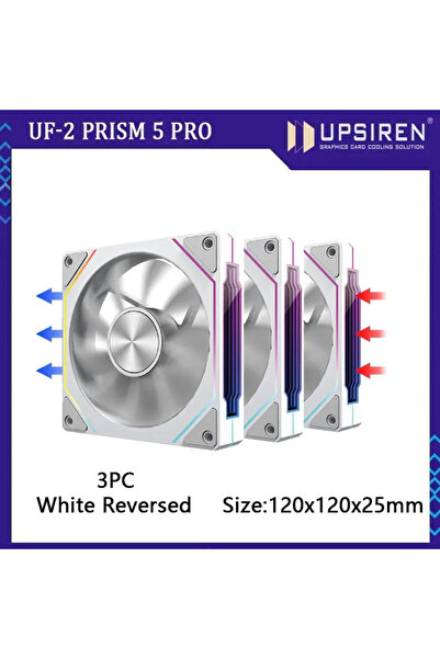 Choice9 A-RGB Other WHITE REVERSED 3PCS UPSIREN UF-2 PRISM 5 PRO Computer Cha...