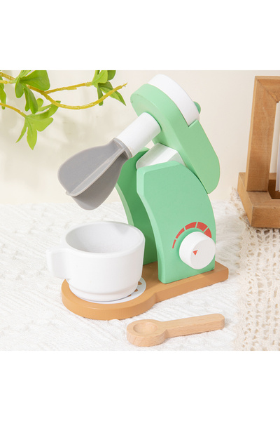 Choice1 NB260C1-Mixer Wooden Kitchen Pretend Play Set Montessori Simulation P...