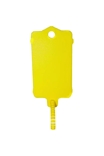 Choice9 50Pcs-Yellow 50/100Pcs Reusable Plastic Tags Hang Tag Waterproof Labe...