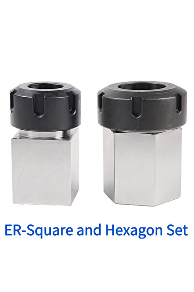 Choice1 ER25 Set RH 1Set ER مربع عرافة كوليت Blk ER/25/32/40 Blk تشاك حامل حا...