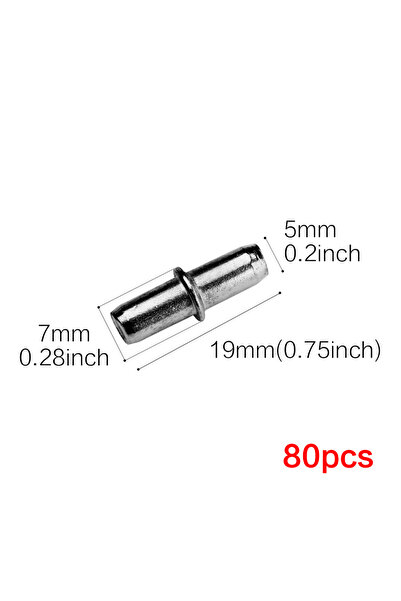 Choice6 NA 5X19mm (80 قطعة) 20/40/80 قطعة أوتاد أرفف 5 مم/6 مم (0.2/0.24 بوصة...