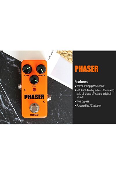 Choice11 Phaser KOKKO Electric Guitar Effects Pedal Compressor Mini Tuner Dis...