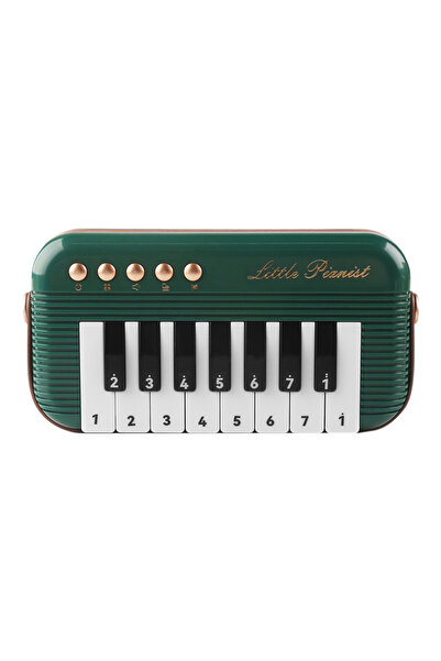 Choice4 بيانو لعبة للأطفال، لوحة مفاتيح بيانو خضراء، لعبة موسيقية محمولة، بيا...