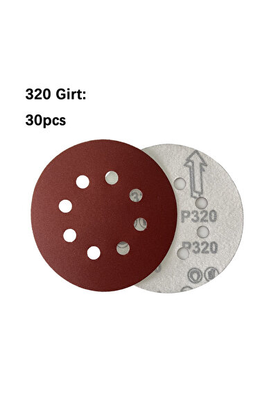 choice2 30 قرص صنفرة دائري بقطر 12.7 سم/5 بوصة، بدرجات خشونة 60، 80، 220، و32...