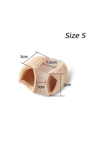 Choice3 F570-S-1pcs مباعد أصابع القدم، فاصل الأصابع، مصحح إبهام القدم، العناي...