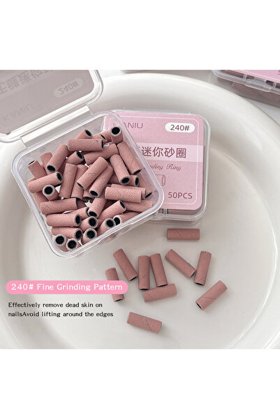 Choice1 G4SQ4-02-XSH 50pcs Upgraded Seamless Nail Sanding Bands 180/240 Grit ...