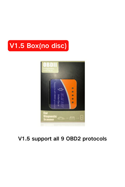Choice BT V1.5 Box Bluetooth ELM327 OBD2 Code Reader Scanner V1.5/V2.1 Car Di...