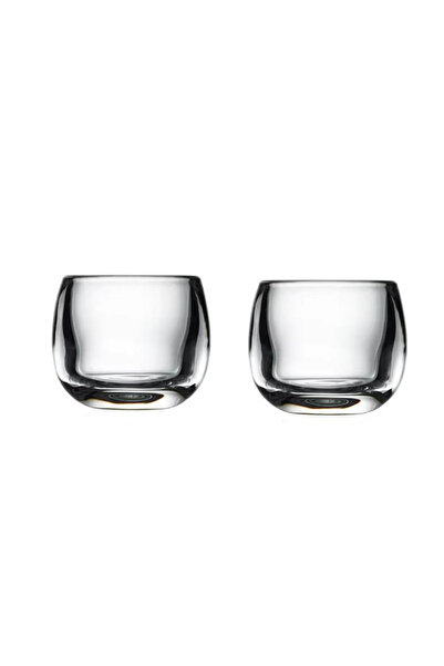 Choice أكواب شاي زجاجية كريستالية شفافة سميكة سعة 80 مل، قطعتان أو 1/2/3/4/6 ...