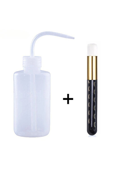 Choice6 150ML-1 eye brush1 Eyelash Extension Cleaning Bottle Remover Washing ...