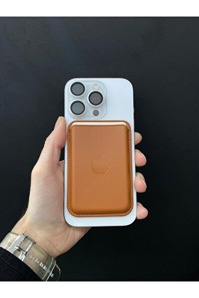 TEKNOLABTR Magsafe Mıknatıslı Kartlık Deri Cüzdan