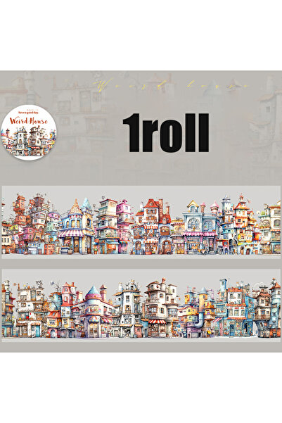 Choice1 S26668-3 شريط تزيين المنزل من سلسلة Mr.Paper kawaii Wacky House، دليل...