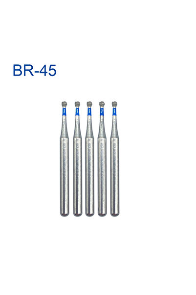 Choice79 BR-45 5pcs/pack Dental Diamond Burs Dental Drills For High Speed Han...