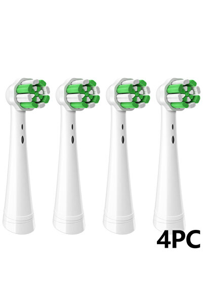 Choice3 رؤوس فرشاة أسنان بديلة متوافقة جديدة من أورال بي آي أو، بيضاء اللون، ...