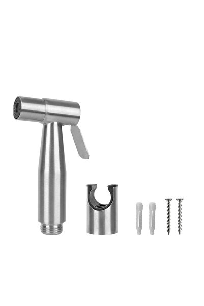 choice2 طقم بخاخ بيديه أبيض اللون ذاتي التنظيف، مصنوع من الفولاذ المقاوم للصد...