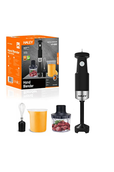 HALEY Professional Vertical Blender HY-1132 – 1200W, Complete Set 4 in 1