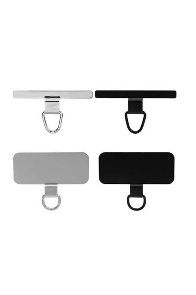 Choice5 Metal 4pcs BS S L 2/3/4PCS 360 ° Rotation Metal Phone Lanyard Clip Pa...