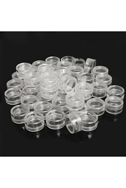 Choice3 20pcs 2g 50/20/10pcs 2-5g Clear Cream Jar Mini Cosmetic Bottles Conta...