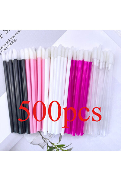 Choice8 500PCS Mix 50/500PCS Disposable Lip Brush Eyelash Extension Makeup Br...