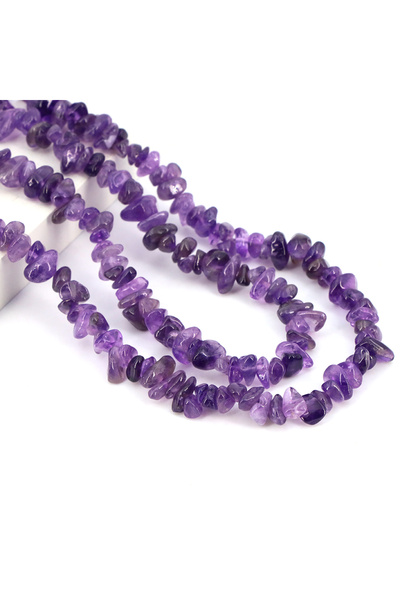 Choice74 32 inches (3-5mm) Amethyst 3-5mm/5-8mm Natural Garnet Amethyst Aquam...