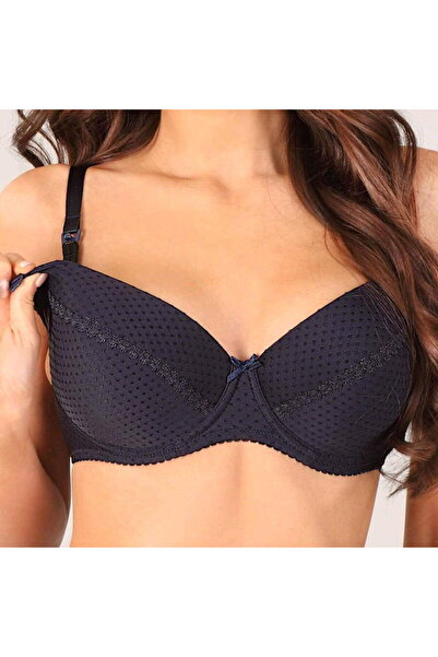 NEWBABY Semi-reinforced nursing bra New Baby Eva black, size 70C