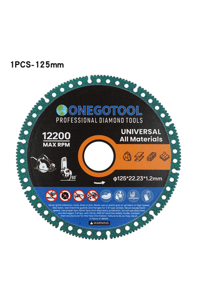 Choice4 125x22.23mm Composite Multifunctional Cutting Saw Blade 110/125mm Ult...